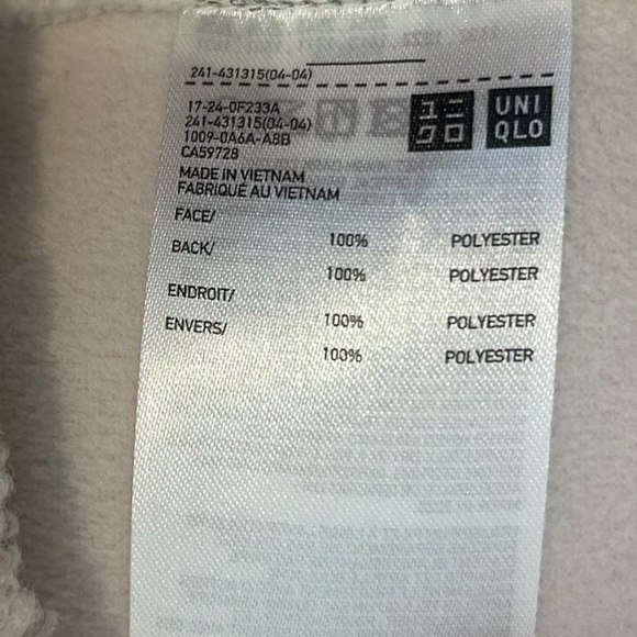 JW Anderson x Uniqlo Women's Sherpa Boa Fleece Belted Jacket- Size Large - Picture 13 of 15